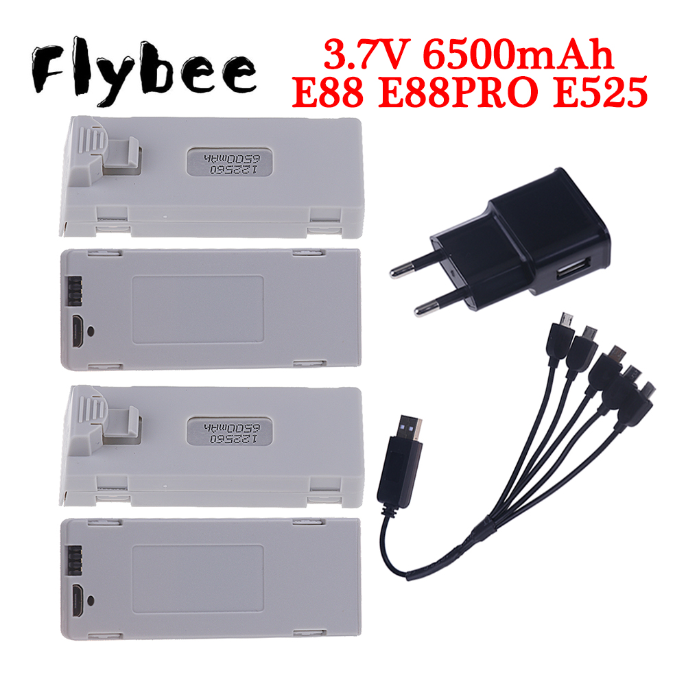 Drone Rc Leading - Originele E88 Batterij 3.7V 6500Mah Lipo