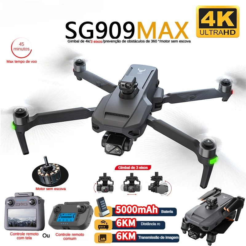 Drone Ae Rc - ZLL SG909 SG909MAX Professionele drone met