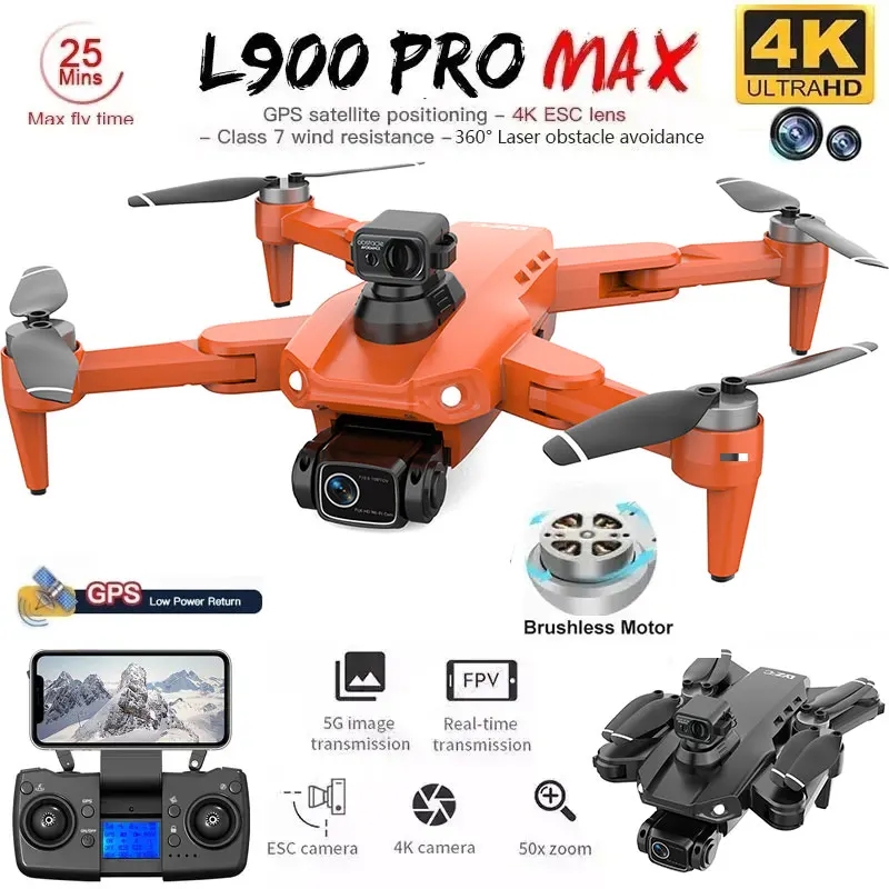 L900 Pro MAX GPS-drone 4K Prof - Drone Ae Rc recensie en prijs