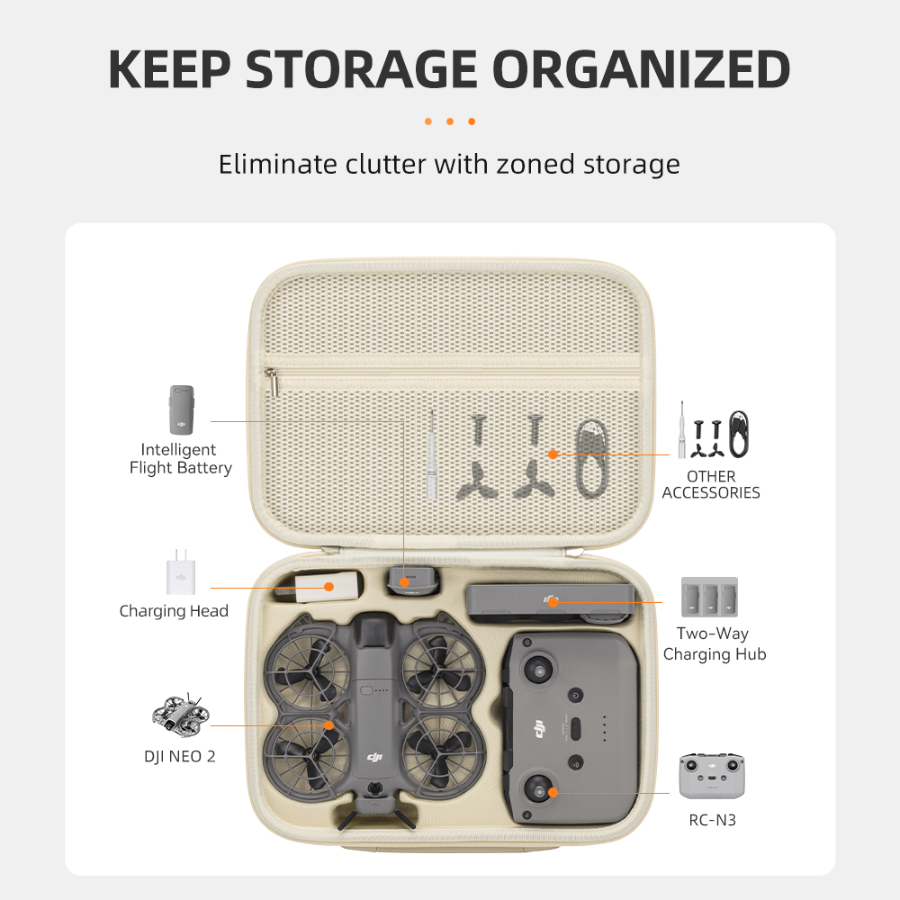 Opbergtas voor DJI Neo 2 Fly M - Drone Rc Cover recensie en prijs